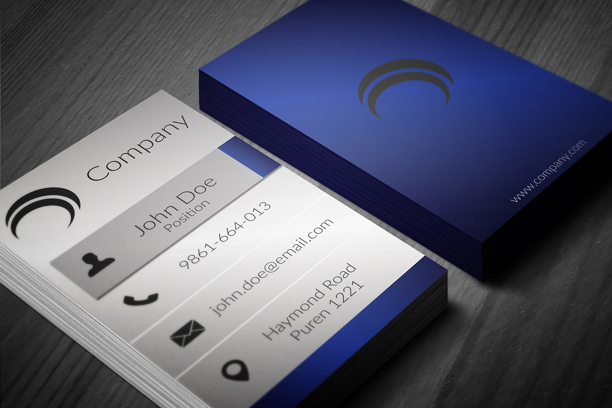 Black And White Business Cards Templates Free