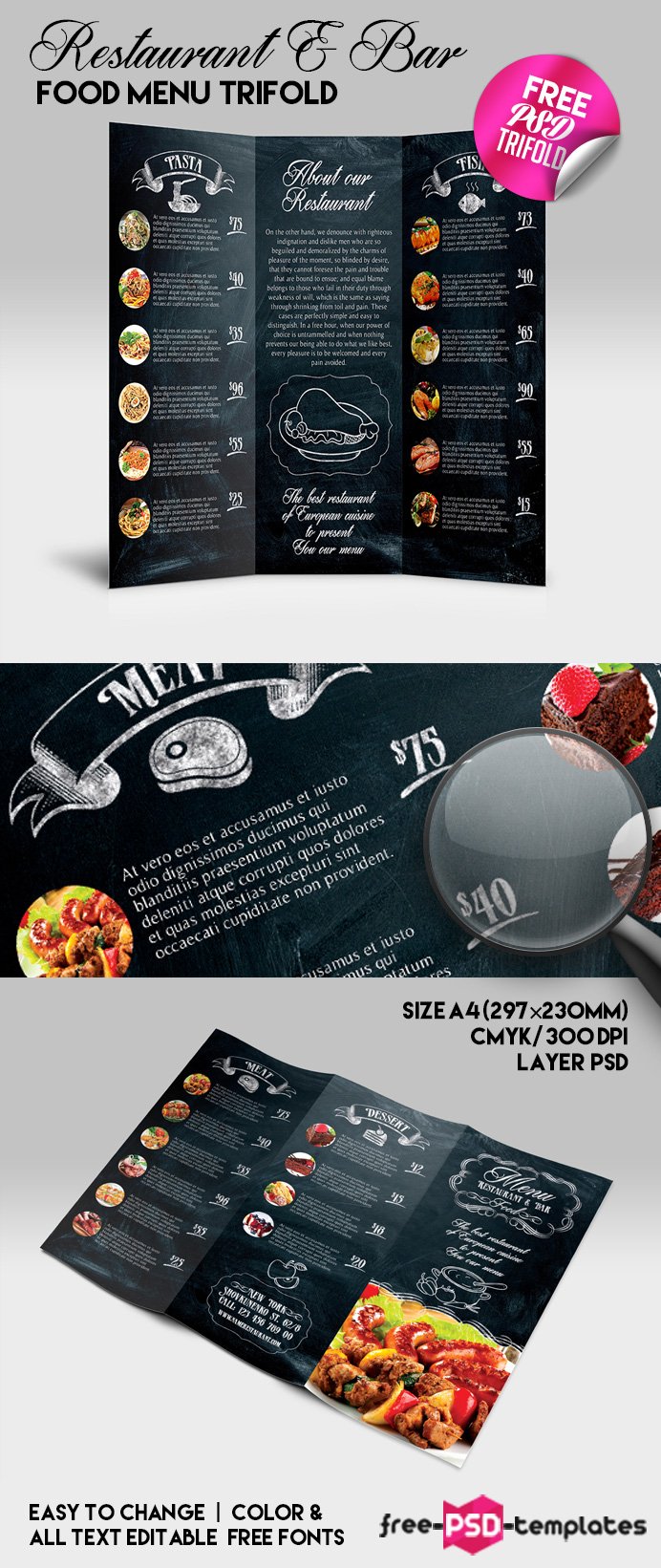 Free Ice Cream Shop Menu Template Branding Cream Download Download2018 Downloadpsd Free Freebie Ice Menu Menu Mockup Free Menu Template Menu Mockup