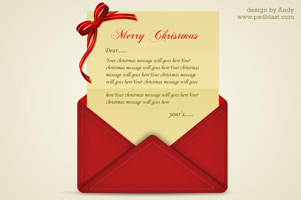 30+ Christmas Free PSD Holiday Card templates for design and congratulations! | Free PSD Templates