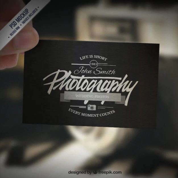 cool photography business card designs