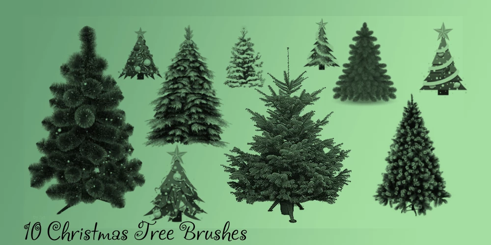 christmas_tree_brush_set_by_u_lys-d4ibvtq