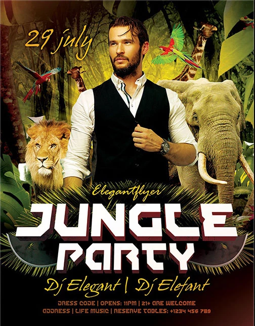 jungle-party-free-flyer-psd-template-facebook-cover