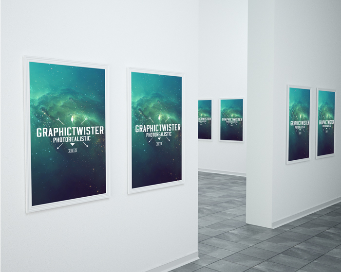 Download 50+ Beautiful & Stylish Free PSD Frame/Poster MockUps for presentations! | Free PSD Templates