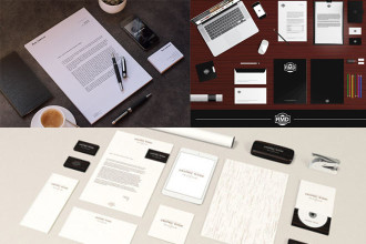 30+ Recognizable Free PSD Stationery MockUps! 30+ Recognizable Free PSD Stationery MockUps!