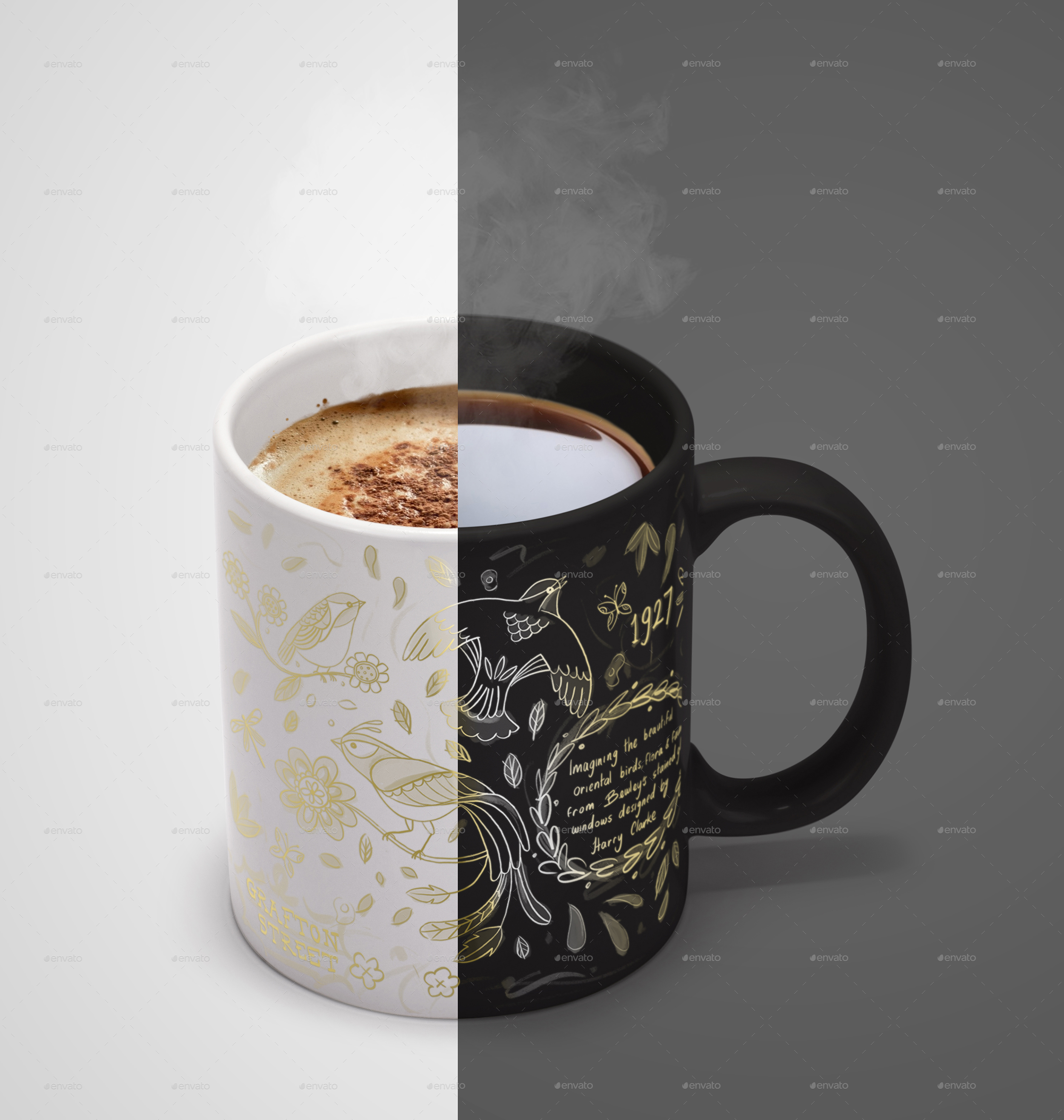 Mockup mug design psd free information | kickinsurf