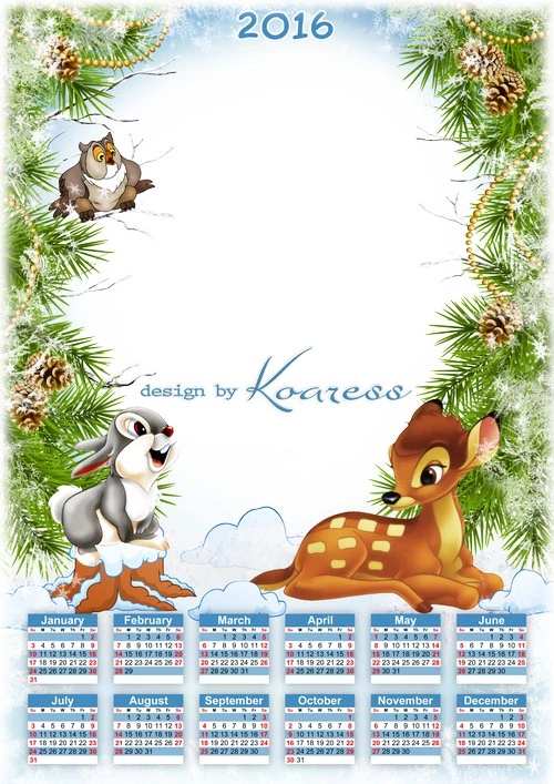 1448612845_2016-baby-calendar-template-with-photo-frame-psd-new-year-with-cartoon-animals-1