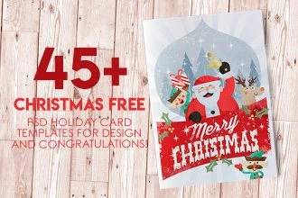 45+ CHRISTMAS PREMIUM & FREE PSD HOLIDAY CARD TEMPLATES FOR DESIGN AND CONGRATULATIONS!