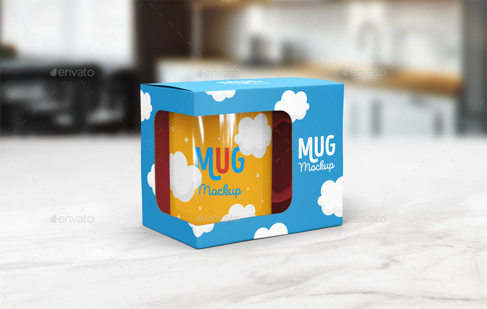 Download Mug Box Mockup - Free Download Mockup