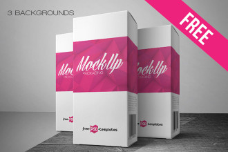 Free Packaging Mock-up in PSD
