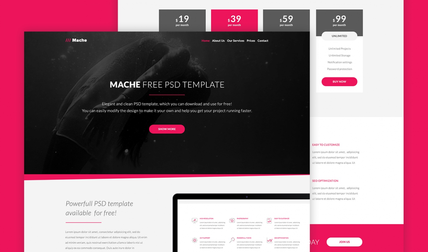 Templates available. PSD шаблоны. Free PSD website Templates. PSD Template free. Site PSD Template free.