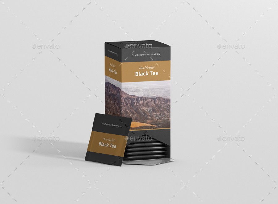 Free Tea Packaging Mock-up in PSD | Free PSD Templates