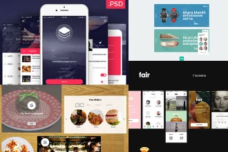 25+ The newest PSD UI Kits for work and inspiration!
