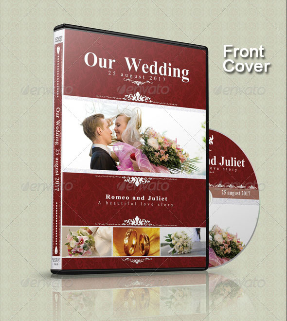 Wedding Cd Dvd Cover Free Psd Brochure Template Facebook