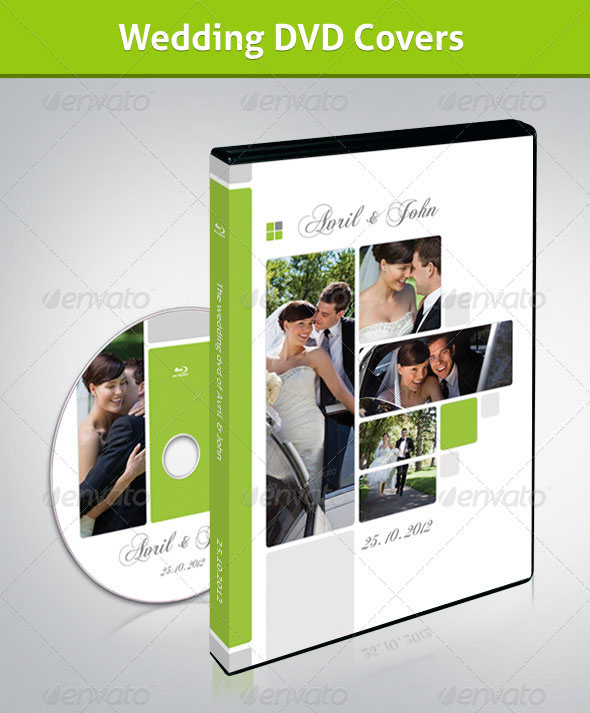 wedding dvd cover template photoshop