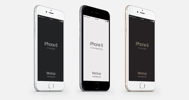 001-iphone-6-silver-gray-gold-47-inch-mockup-presentation-psd-free-three-quarters-view