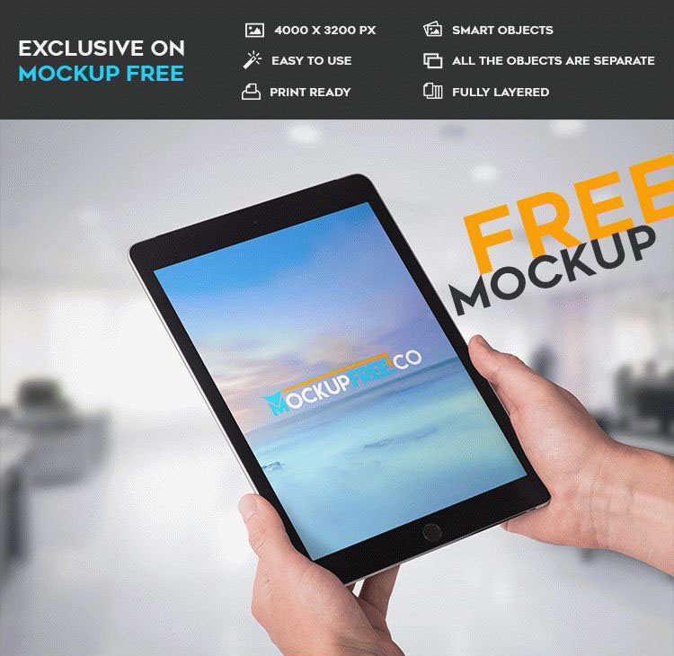 Download 36 Free Psd Vector Ipad Mock Ups For Designers And Creators Free Psd Templates PSD Mockup Templates