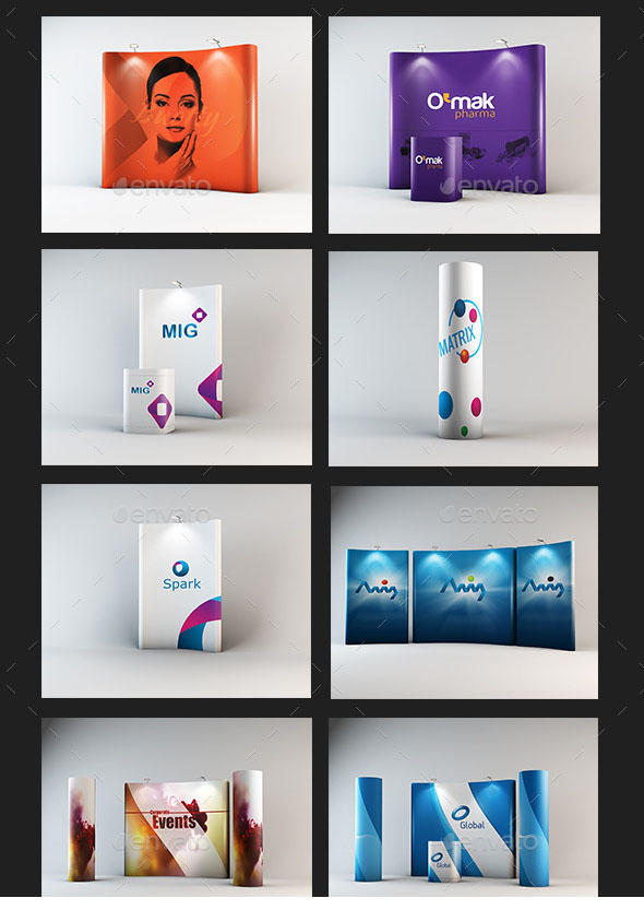 Download Free Trade Show Booth Mock-up in PSD | Free PSD Templates