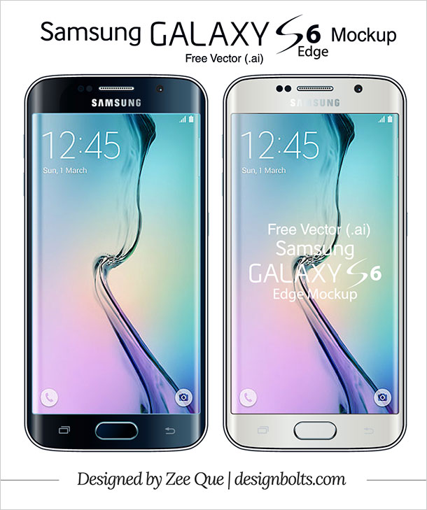 Samsung-Galaxy-S6-Edge-mockup-ai-vector