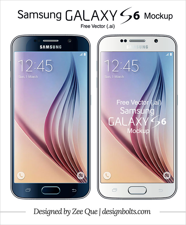 Samsung-Galaxy-S6-mockup-ai-vector