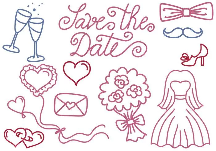 free-wedding-and-save-the-date-vectors