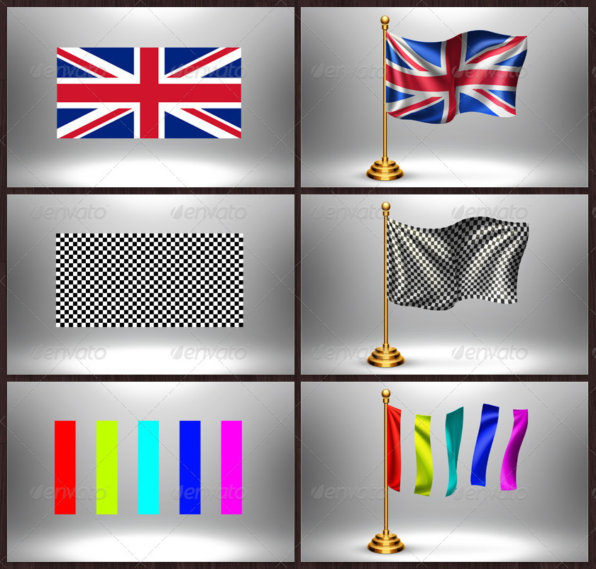 Download 3 Free Desk Flag Mock-ups in PSD | Free PSD Templates