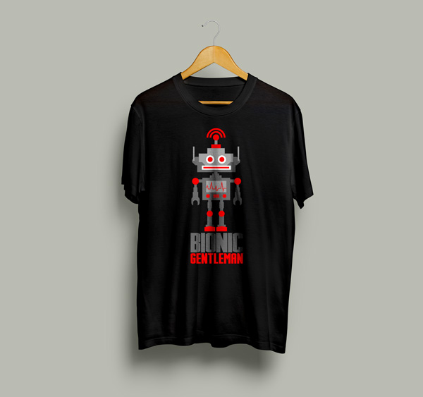 Bionic-Gentleman-T-Shirt-Mock-Up-Design-Template