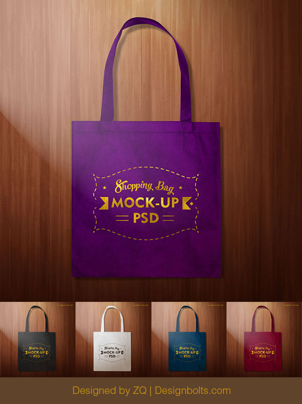 Đơn giản-trơn-đen-Shpping-bag-Mockup-PSD-F