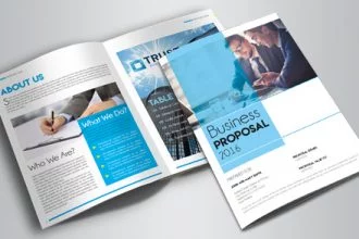 Free Business Proposal Brochure 8 pages A4