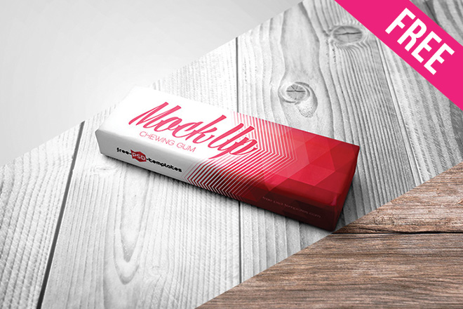 Download Free Chewing Gum Mock Up In Psd Free Psd Templates