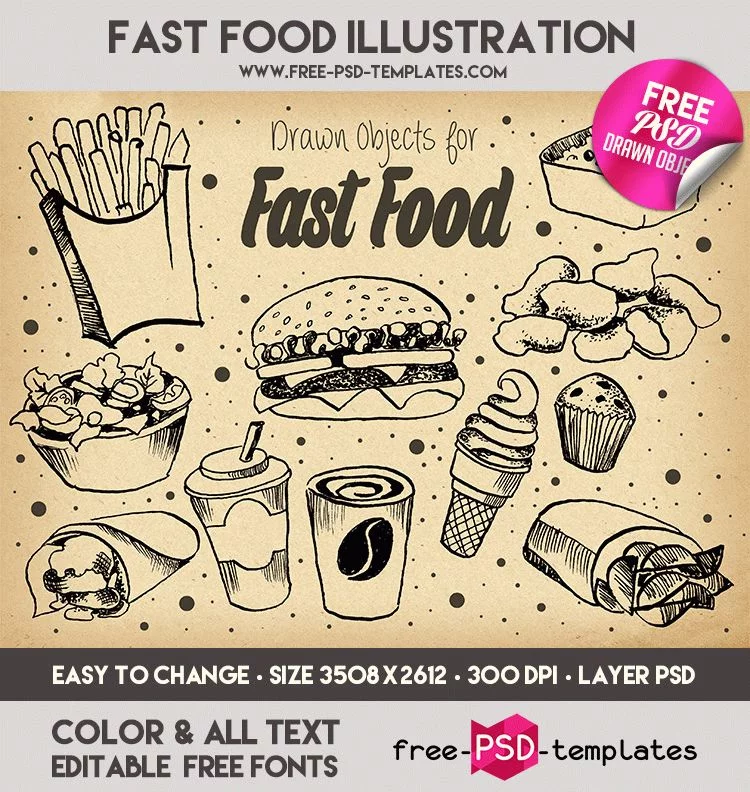 preview_fast_food_illustration_result