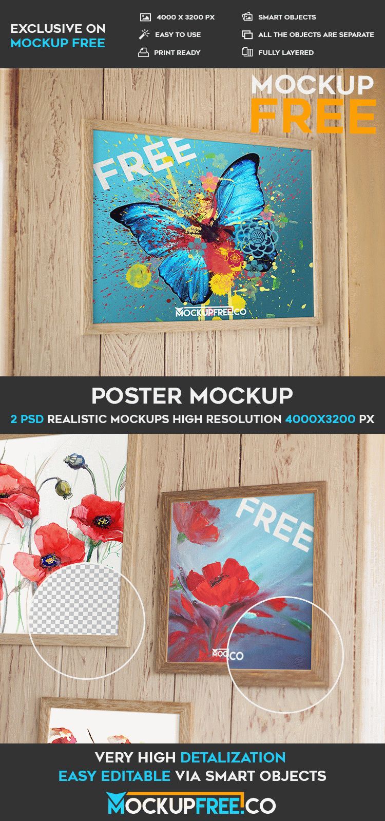 Download Poster Free Psd Mockup Free Psd Templates