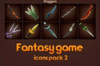free-game-icons-of-fantasy-daggers-pack-2