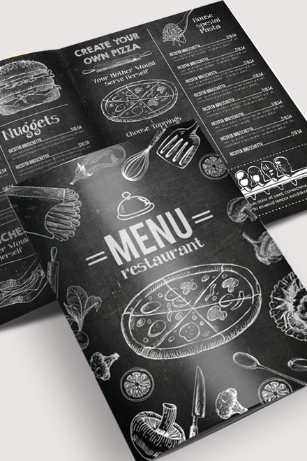 bi fold template free
