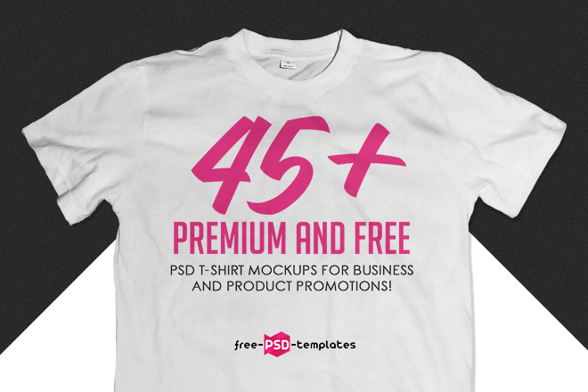 Download 45 Free Psd T Shirt Mockups For Business And Product Promotions Premium Version Free Psd Templates