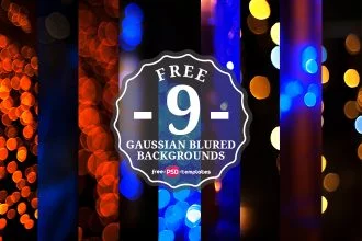 9 Free Gaussian Blured Backgrounds