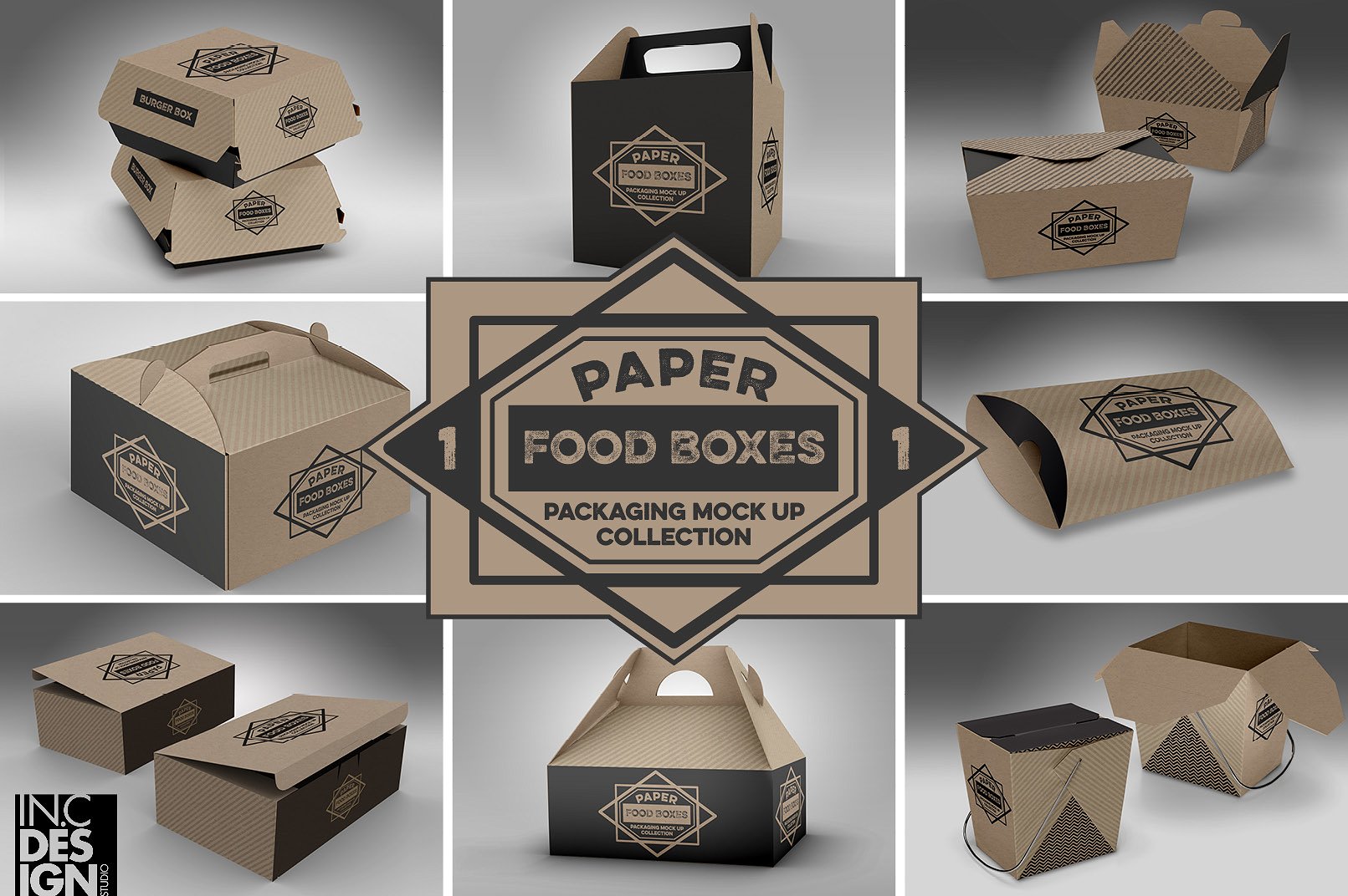 Download Burger Paper Liner Packaging Mockup Free Download - 30 High Quality PSD Restaurant Mockup ...