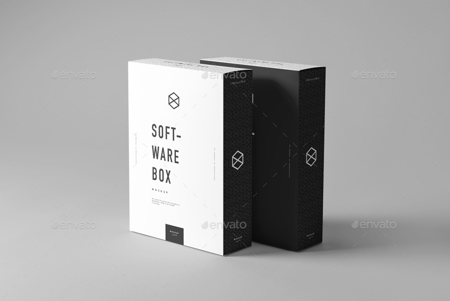 Download Box Mockup Free - Shipping | Mailing Box Mock-up ...