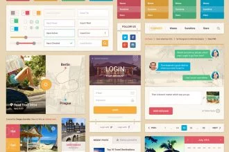20 Free Professional PSD UI Kits for designers and developers!
