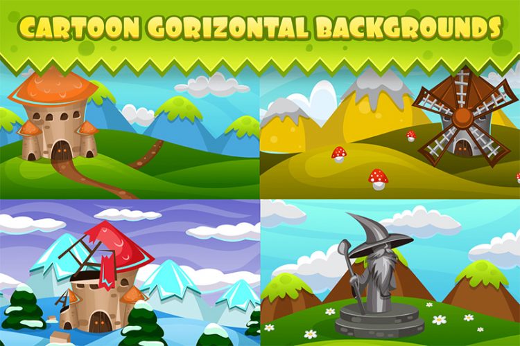 8 Best Free Game Backgrounds – Free PSD Templates