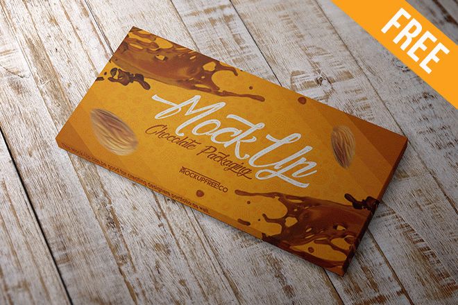 Download Free Chocolate Package Mock-up in PSD | Free PSD Templates