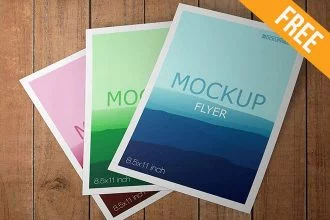 Flyer – 10 Free PSD Mockups