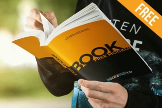 Paperback Book – 10 Free PSD Mockups Paperback Book – 10 Free PSD Mockups