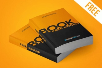 Paperback Book – 2 Free PSD Mockups