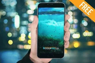 Android Phone – 7 Free PSD Mockups