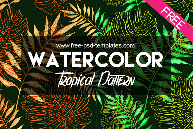 Download Free Tropical Pattern In Psd Free Psd Templates