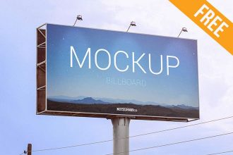 Billboard – Free PSD Mockup