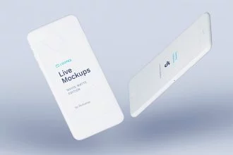 8 Free White Clay Devices mockups for personal and commercial projects!