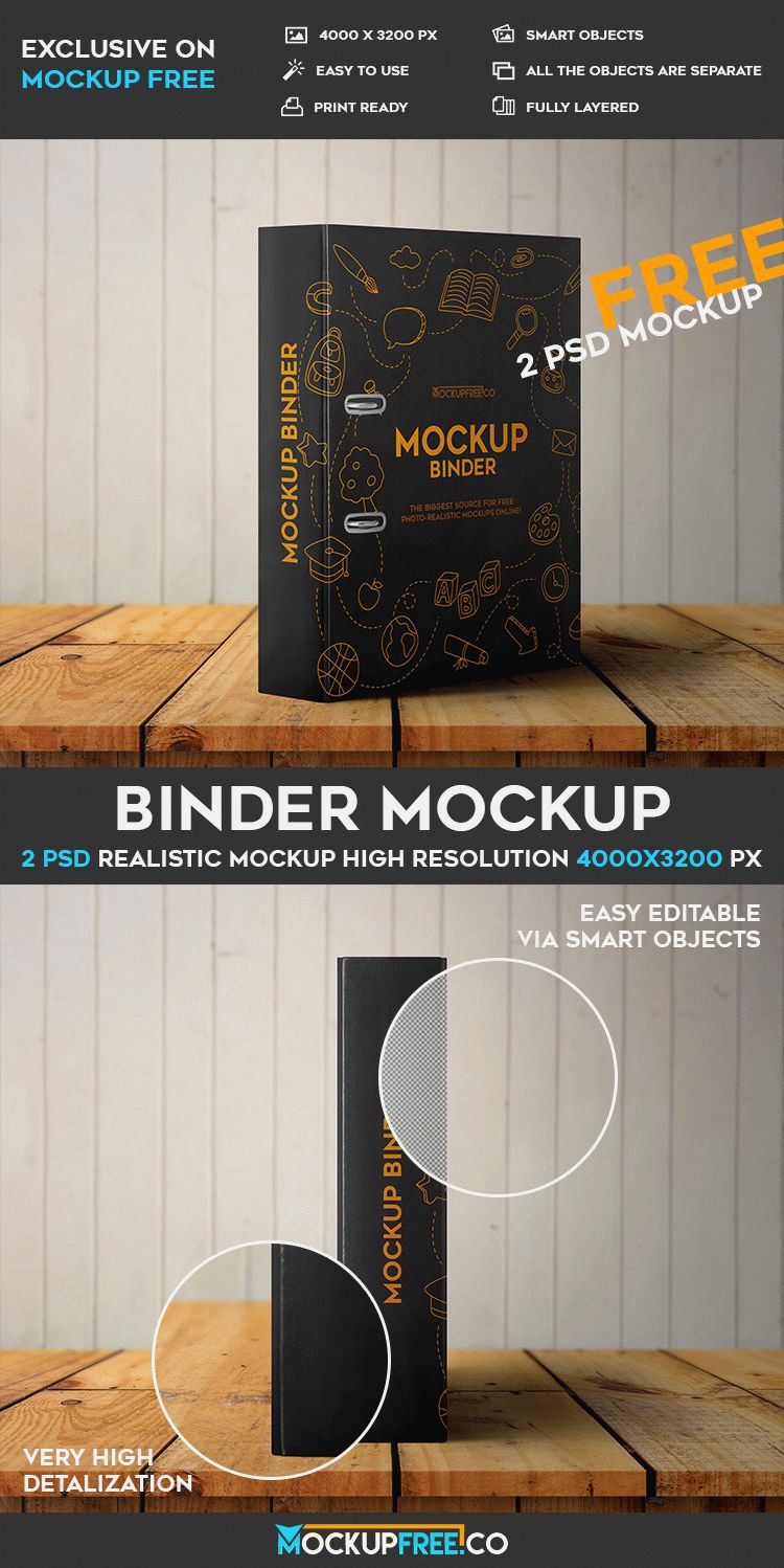 Download Binder 2 Free Psd Mockups Free Psd Templates