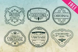 FREE Vintage Logos