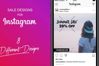 FREE 8 Sale Designs for Instagram